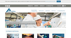 Desktop Screenshot of monolitic.com